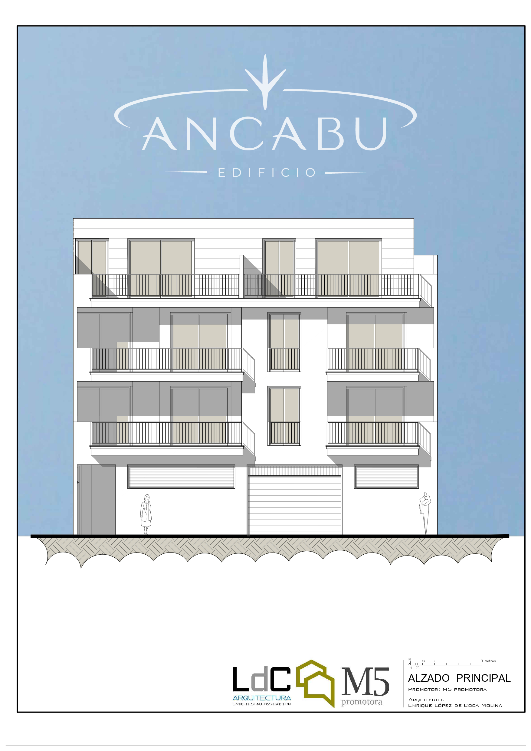 Alzado principal